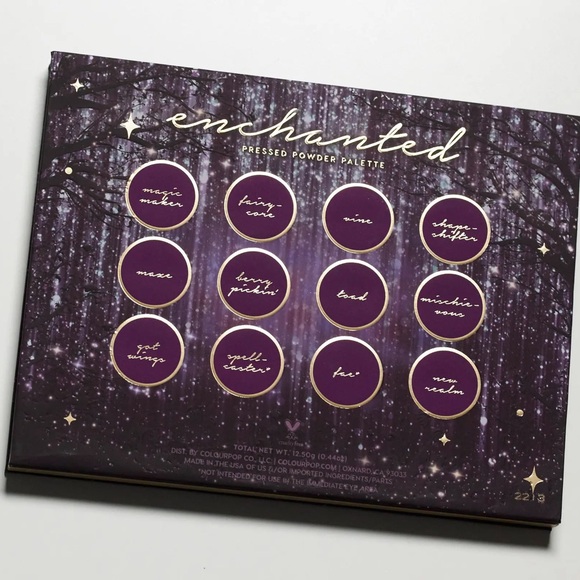 NWT Colourpop Enchanted pressed powder palette - Picture 3 of 3